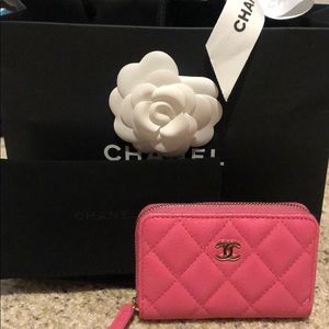 Chanel small leather goods Card / coin wallet